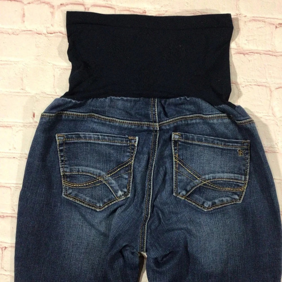 Jessica Simpson Maternity Blue Denim Jeans - Size Medium (26”) - Picture 6 of 9